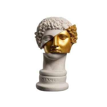 Original Pop Art Classical Mythology Sculpture by Dervis Akdemir