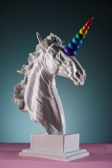 Unicorn Statue for Minimalist home decor thumb