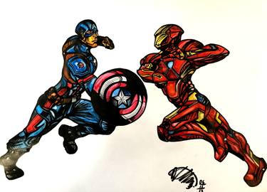 Captain America vs Iron Man thumb