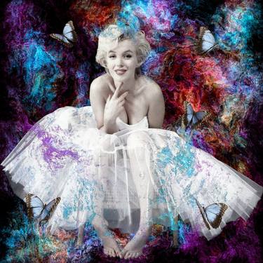 Original Pop Art Celebrity Collage by Maaike Wycisk
