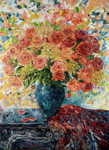 Original Floral Paintings by Karine Hovhannisyan