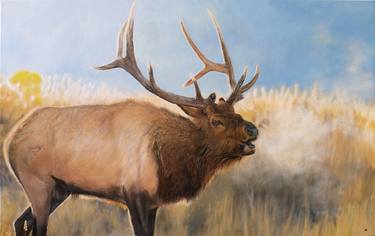 Original Figurative Animal Paintings by Joe Fortunato