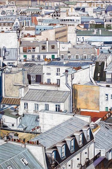 Original Realism Cities Paintings by Cesar Mammadov