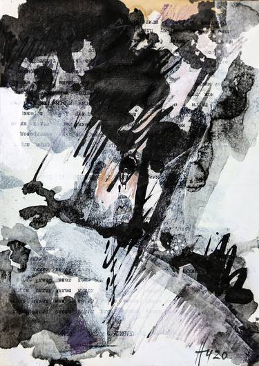 Original Expressionism Abstract Paintings by Ivan Nesvetailo