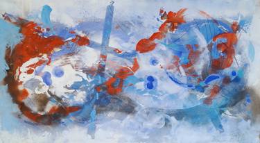 Original Abstract Paintings by Ivan Nesvetailo