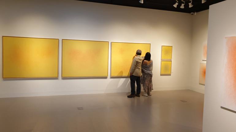 Original Modernism Abstract Painting by Yumi Song