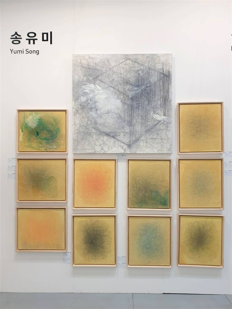 Original Modernism Abstract Painting by Yumi Song