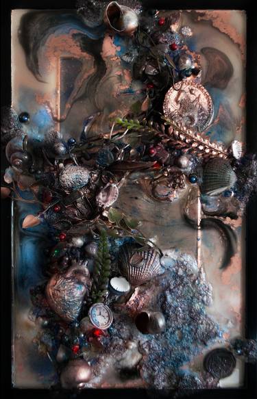 Original Surrealism Classical Mythology Mixed Media by Claudy Reinalda
