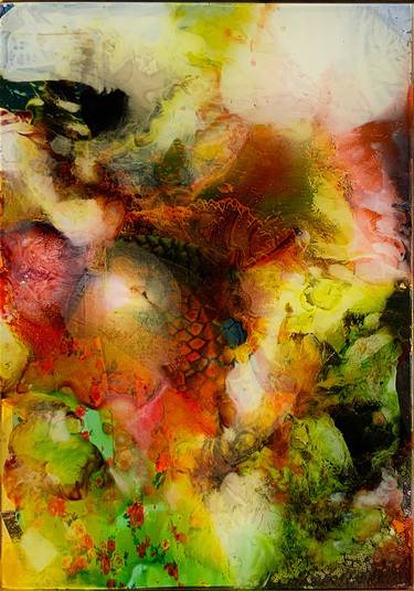 Original Contemporary Abstract Collage by Jaclyn Mason