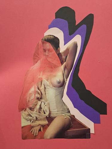 Original Pop Art Women Collage by Sarah Asante