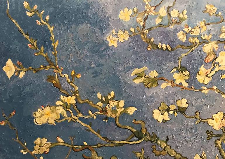 Original Impressionism Botanic Painting by Anna Levit