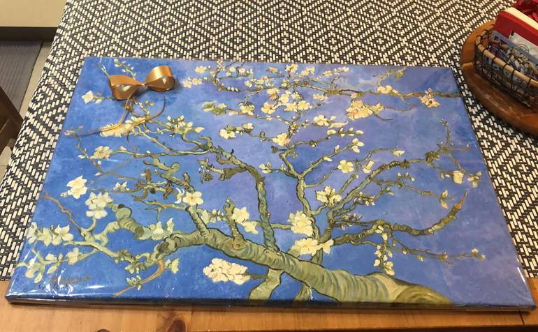 Original Impressionism Botanic Painting by Anna Levit