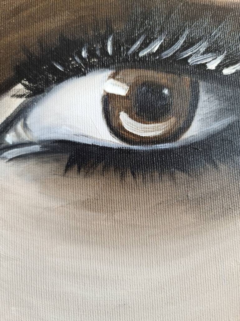 Original Minimalism People Painting by Anna Levit