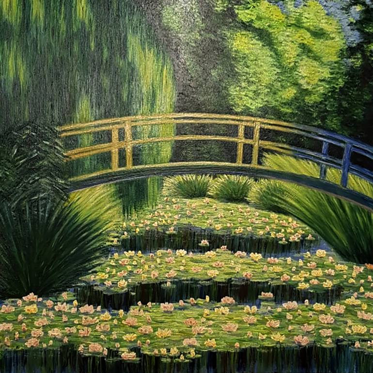 claude monet replica