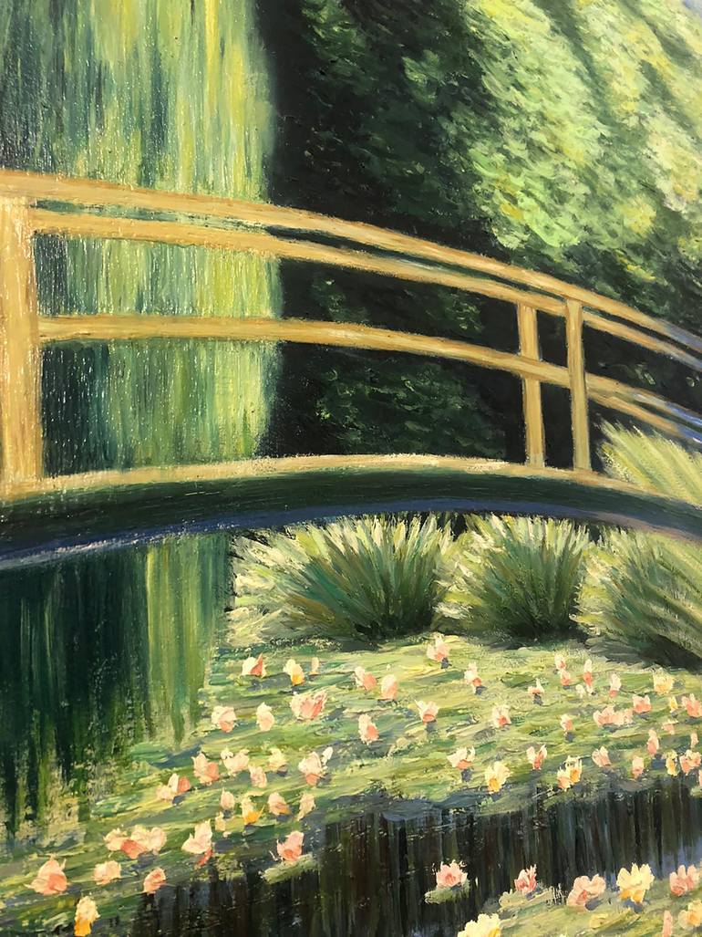 Original Impressionism Nature Painting by Anna Levit