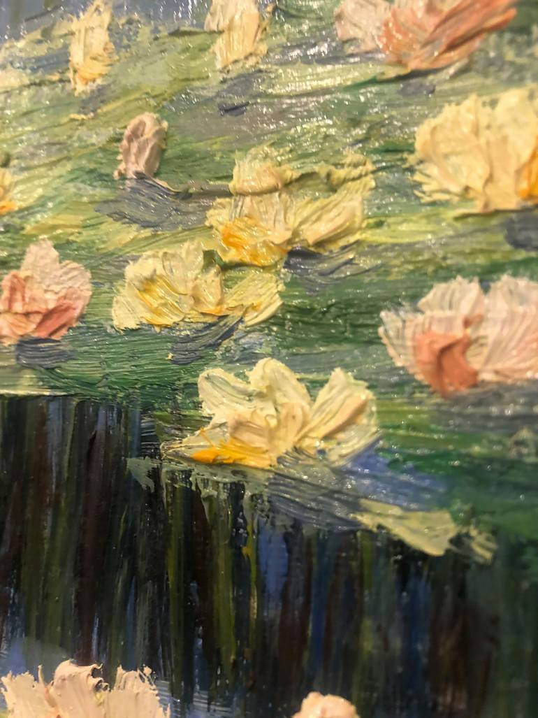 Original Impressionism Nature Painting by Anna Levit