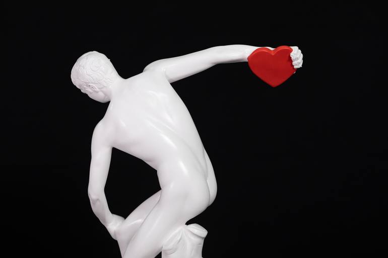 Original Figurative Love Sculpture by Stephanos Avakian