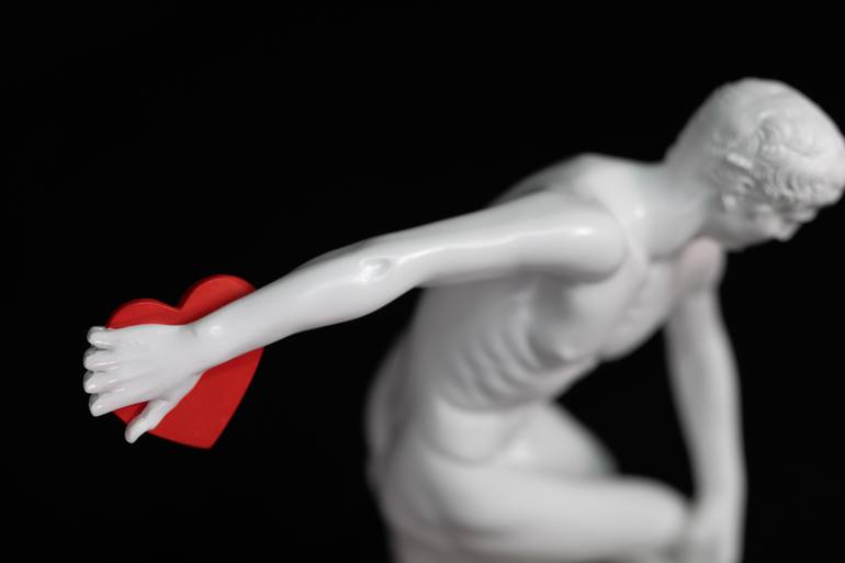 Original Figurative Love Sculpture by Stephanos Avakian