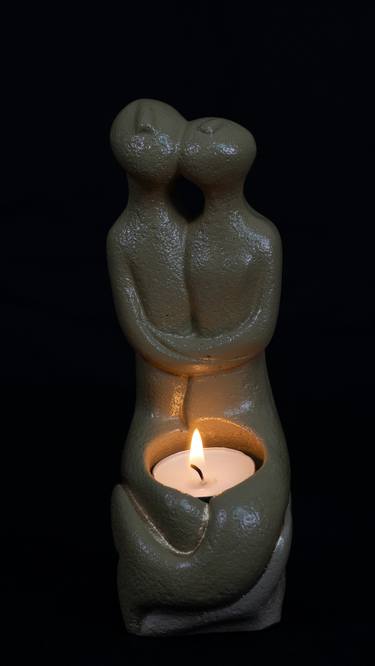 Handpained Cycladic Figurines Candelight X Pack of 4 thumb