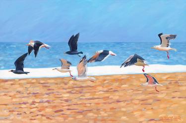 Original Impressionism Animal Paintings by Kenneth Reiter
