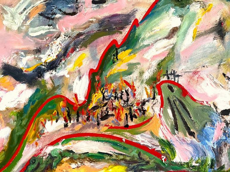 Original Contemporary Nature Painting by D Truthsayer