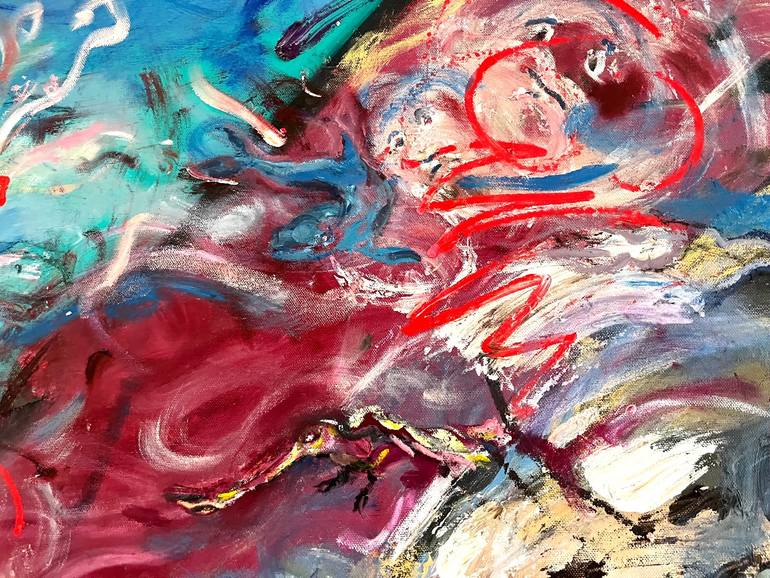 Original Contemporary Nature Painting by D Truthsayer