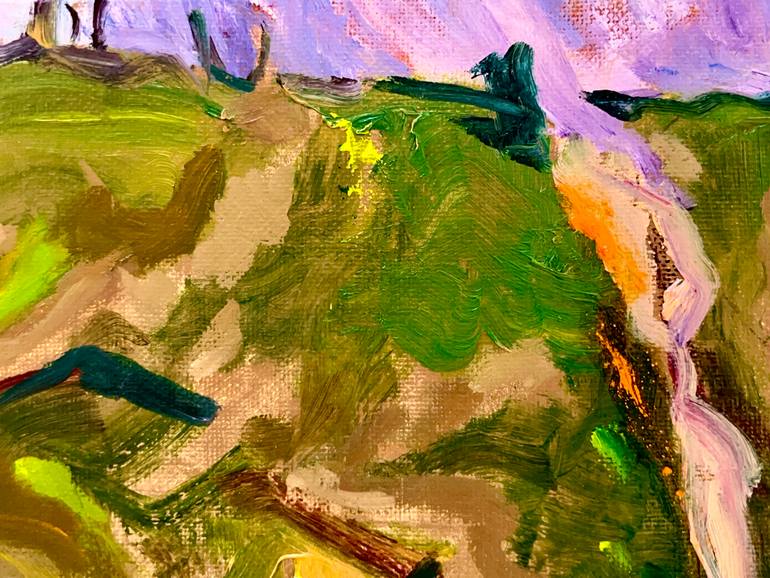 Original Conceptual Landscape Painting by D Truthsayer