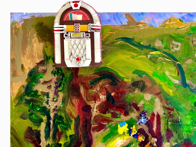 Original Conceptual Landscape Painting by D Truthsayer