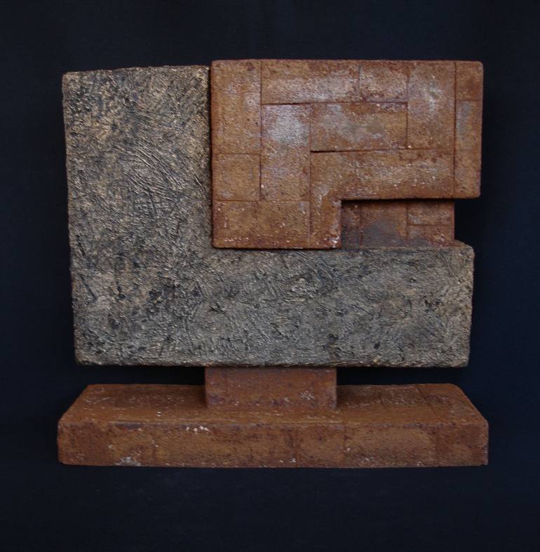 Original Minimalism Abstract Sculpture by Krasimir Mitov