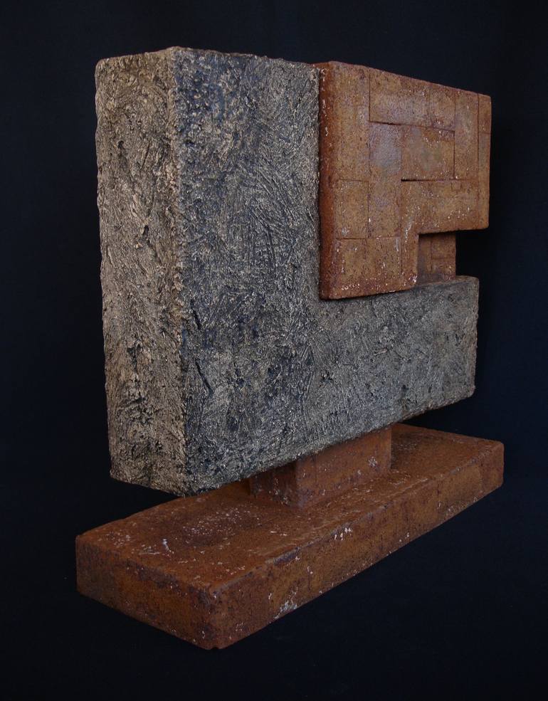 Original Minimalism Abstract Sculpture by Krasimir Mitov