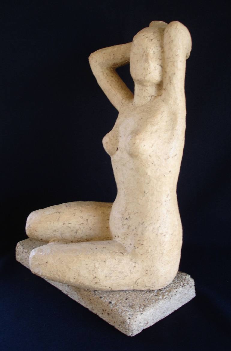 Original Figurative Women Sculpture by Krasimir Mitov