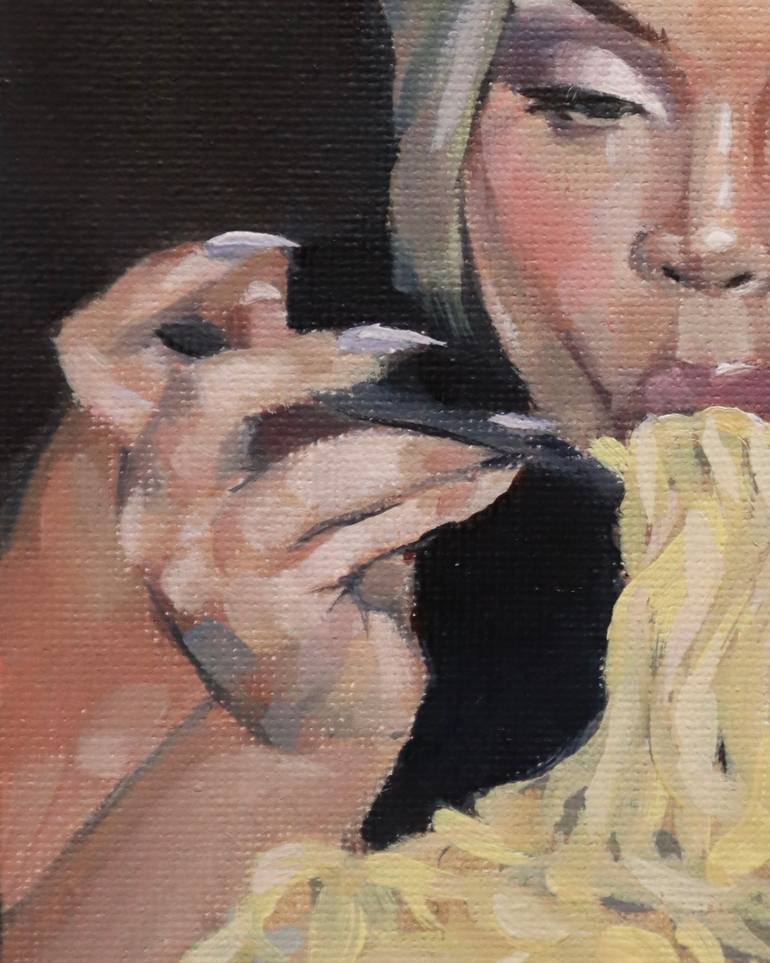 Original Figurative Pop Culture/Celebrity Painting by Jesse Savage