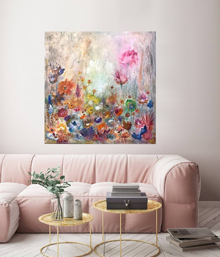 Original Floral Painting by Cobie Visschers