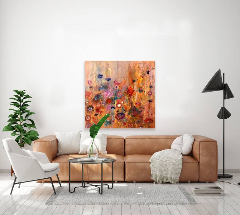 Original Abstract Painting by Cobie Visschers