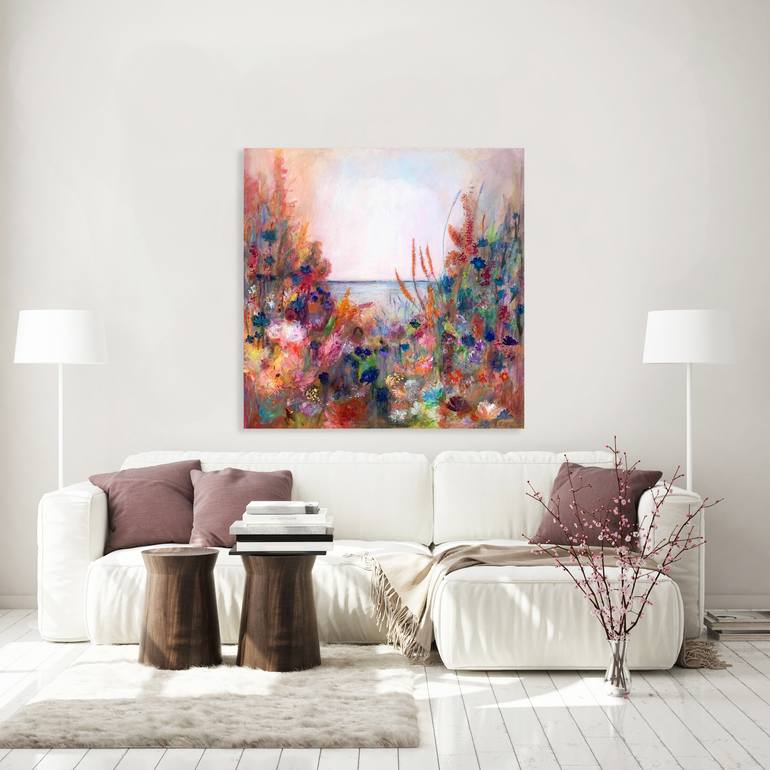 Original Conceptual Botanic Painting by Cobie Visschers