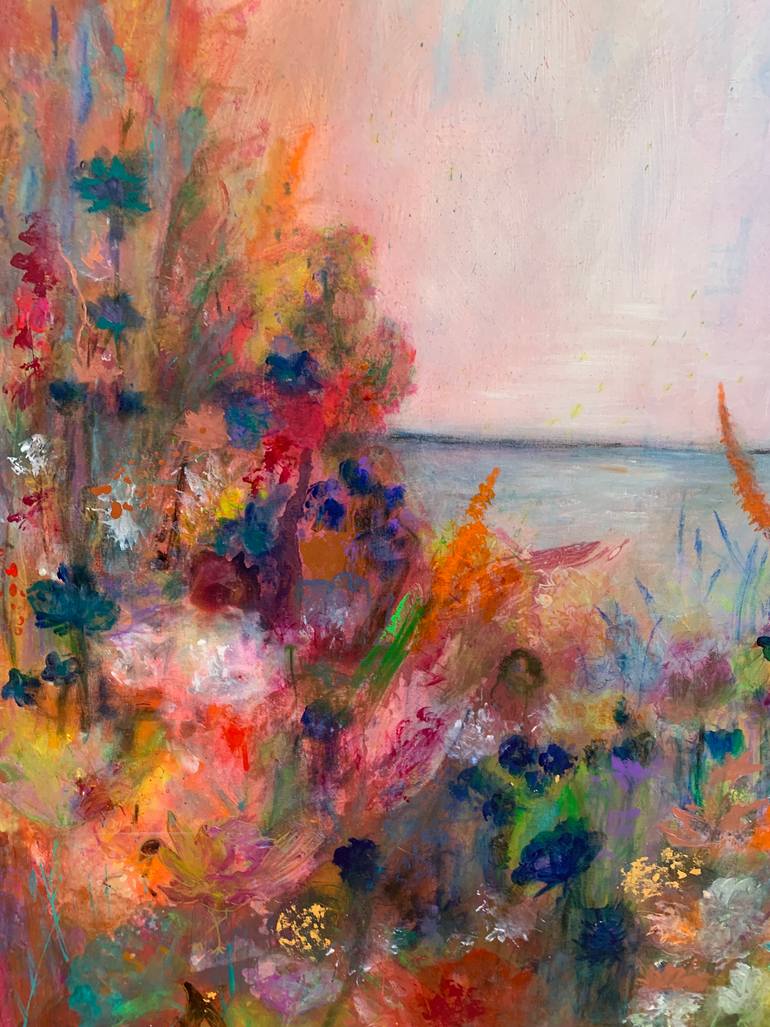 Original Conceptual Botanic Painting by Cobie Visschers
