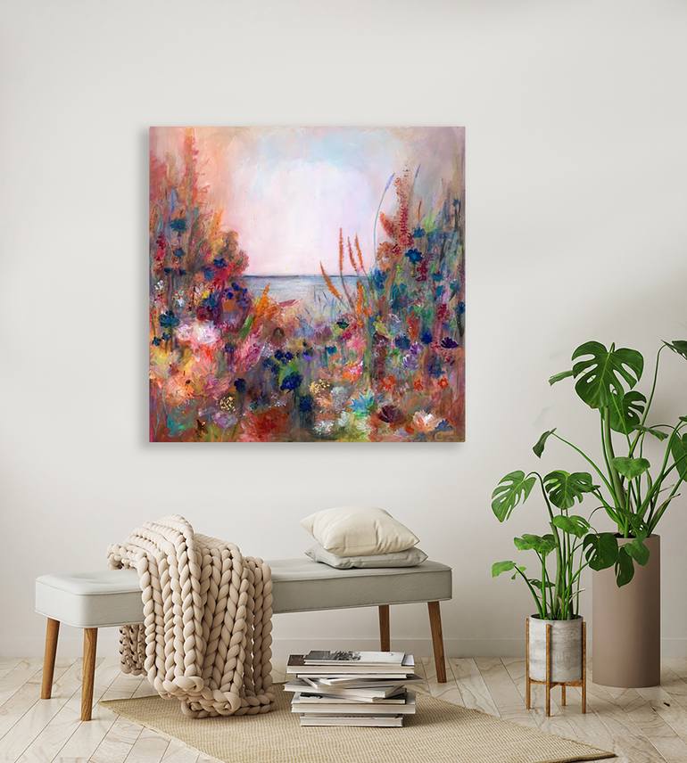 Original Conceptual Botanic Painting by Cobie Visschers