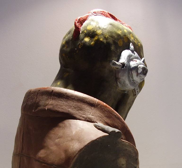 Original Figurative Outer Space Sculpture by Šuković Miljan