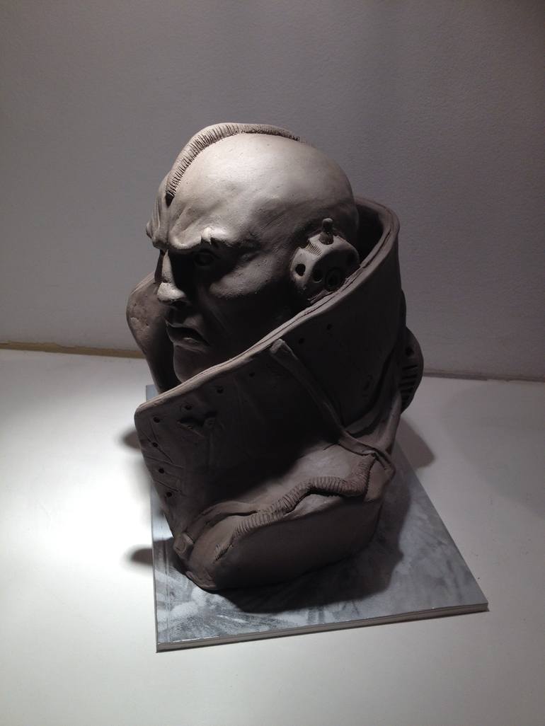 Original Figurative Fantasy Sculpture by Šuković Miljan