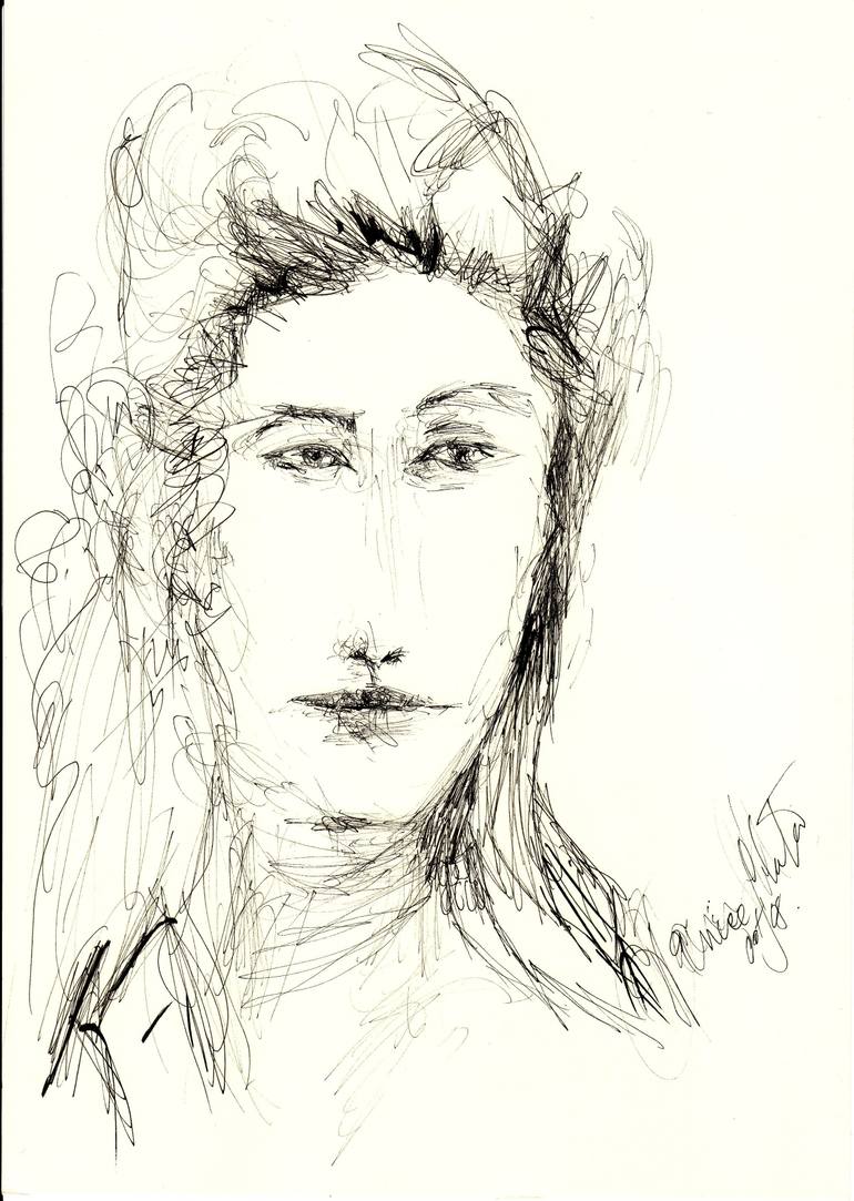 Original Figurative Women Drawing by Janice Slater