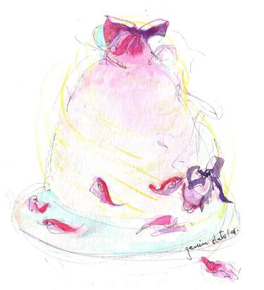 Print of Fine Art Food Drawings by Janice Slater