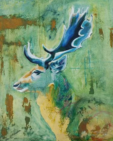 Print of Modern Animal Paintings by Vinda Shinde