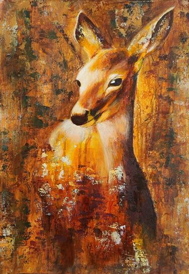 Tranquil Elegance: The Gentle Deer thumb
