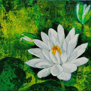 Print of Abstract Botanic Paintings by Vinda Shinde