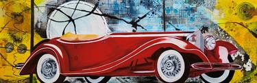 Original Abstract Car Paintings by Vinda Shinde
