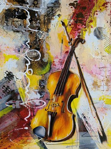 Original Music Paintings by Vinda Shinde