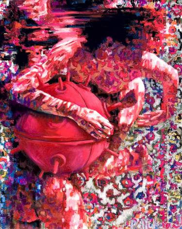 Original Conceptual Abstract Mixed Media by Poliakova Yuliia