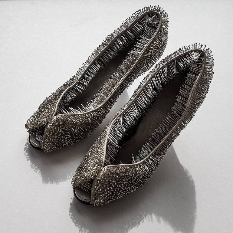 Shoes 2021 Sculpture by Erwina Ziomkowska Saatchi Art