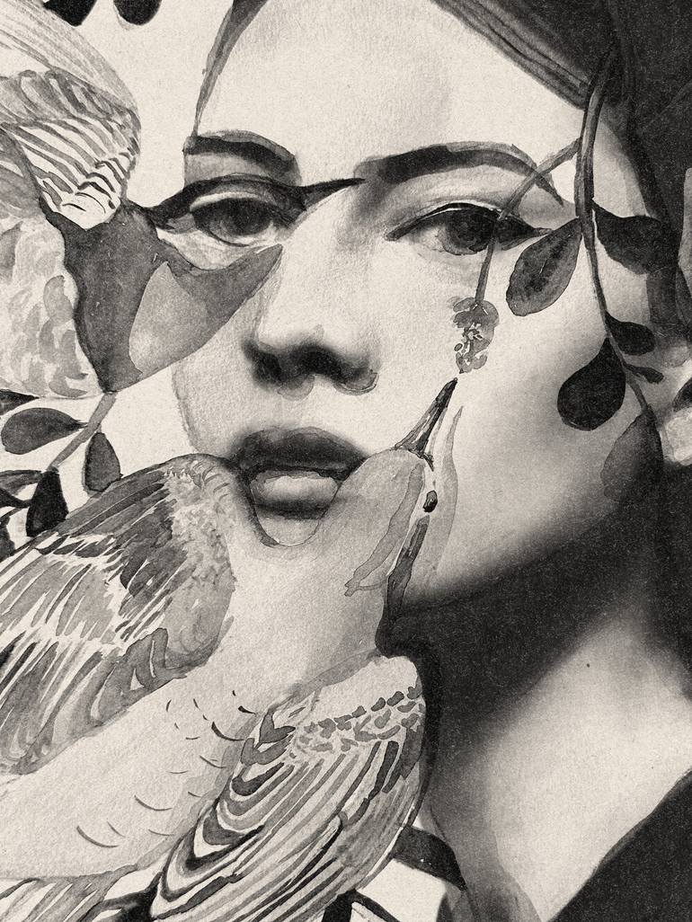 Bird s Eye View No 3 Collage by Celeste Duffy Saatchi Art 