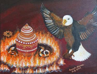 Original Classical mythology Paintings by SUSMITA BISWAS